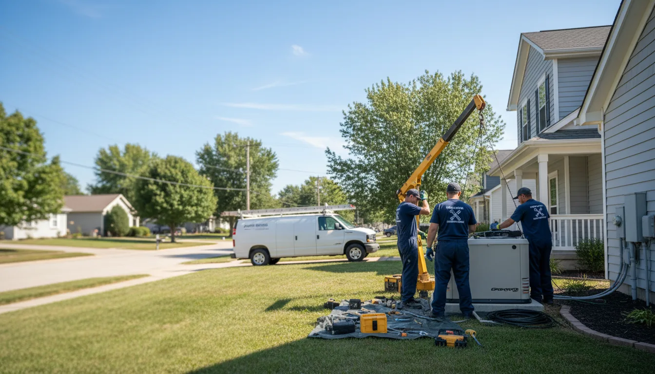 Generator Installation in Jamestown, KS near me